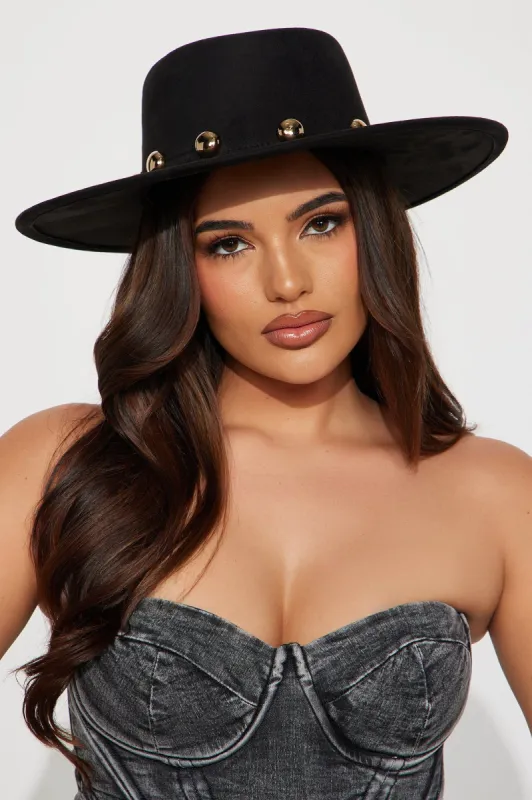 Wicked Woman Fedora Hat - Black sold by Fashion Nova