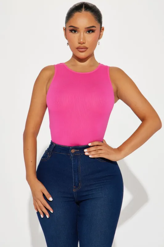 Sirena Seamless Top - Fuchsia sold by Fashion Nova