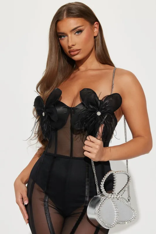 Young And Free Clutch - Silver sold by Fashion Nova