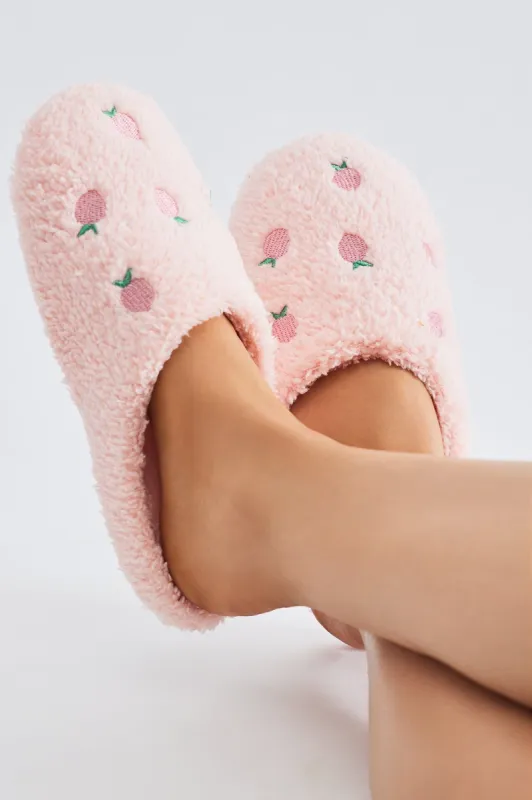 Sweet As Can Be Slippers - Pink sold by Fashion Nova