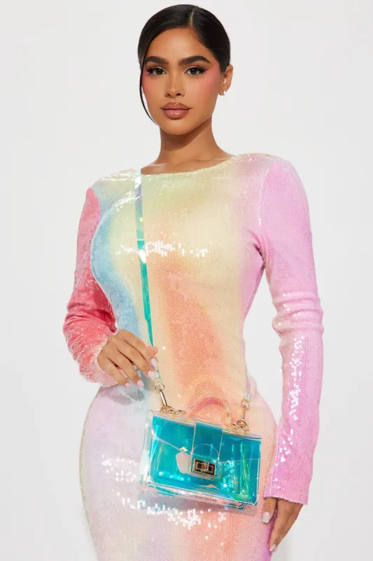 Get Me On Handbag - Clear sold by Fashion Nova