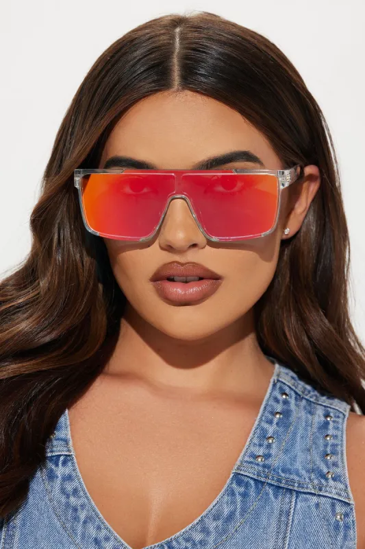 Reflecting You Sunglasses - Yellow sold by Fashion Nova