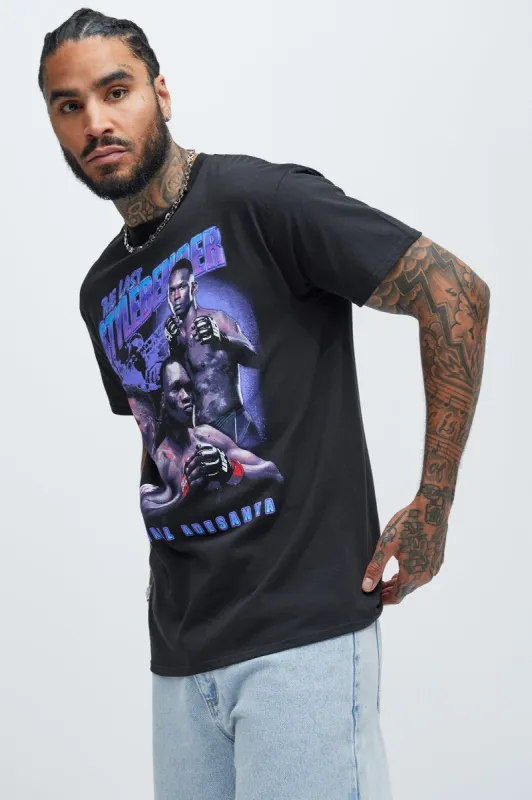 UFC Israel Adesanya Short Sleeve Tee - Black sold by Fashion Nova