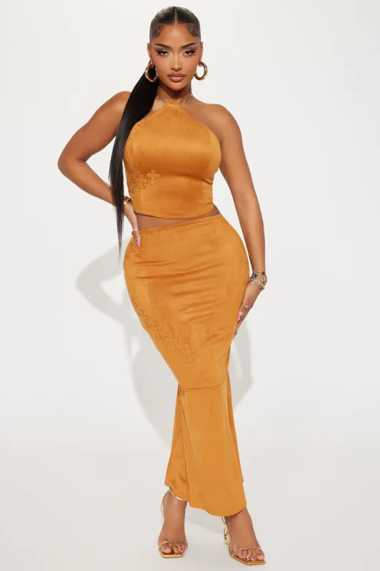 Worship Me Skirt Set - Camel sold by Fashion Nova
