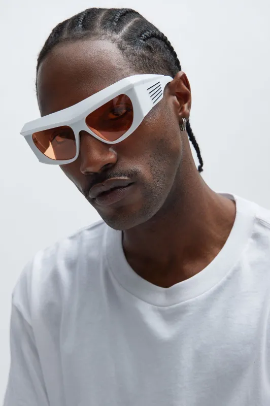 Nimbus Sunglasses - White sold by Fashion Nova