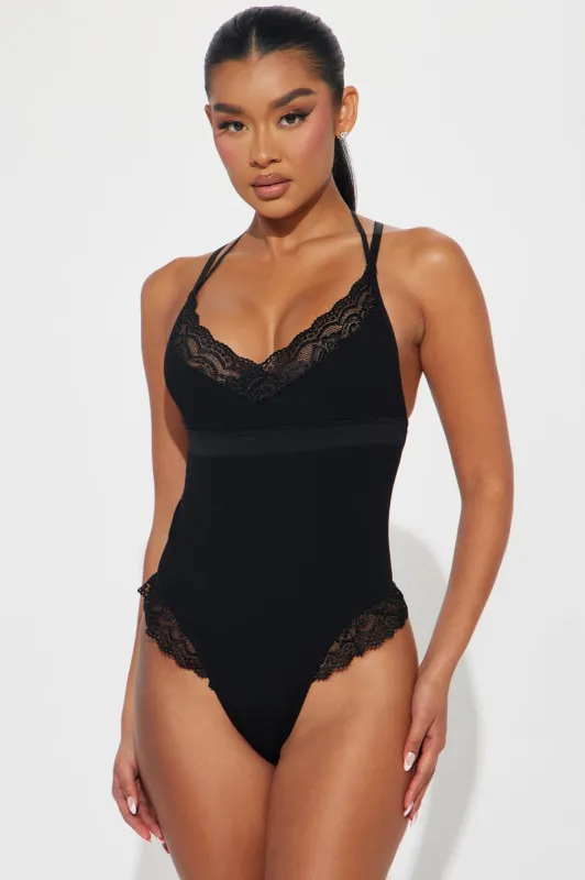 Make Your Night Teddy - Black sold by Fashion Nova