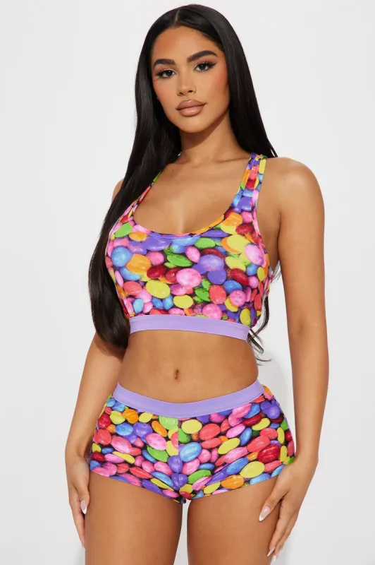 Sweet Dreams PJ Boxer Set - Multi Color sold by Fashion Nova