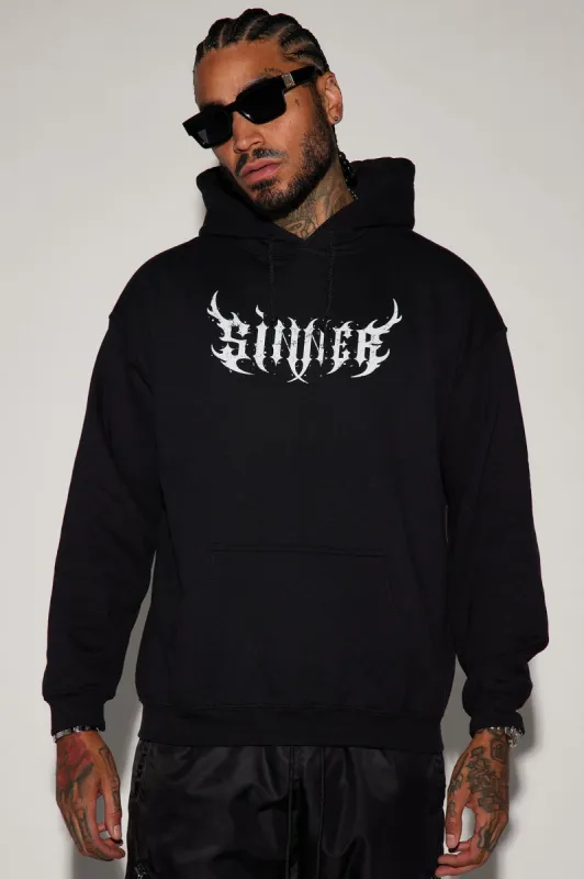 Sinner Hoodie - Black sold by Fashion Nova