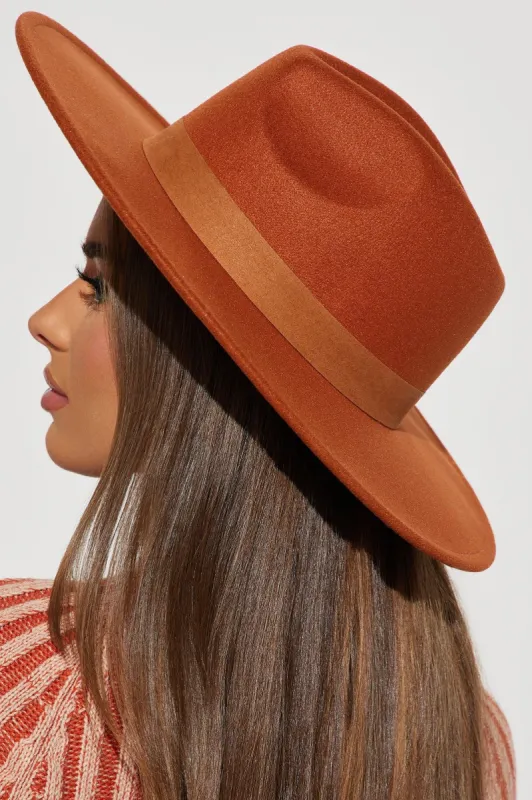 Safari Babe Fedora - Cognac sold by Fashion Nova