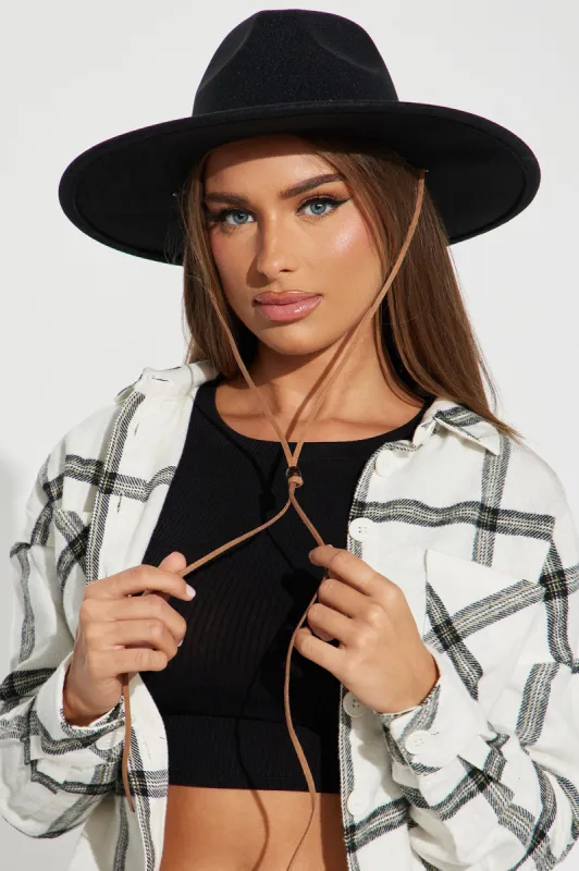 Made For This Fedora  - Black sold by Fashion Nova