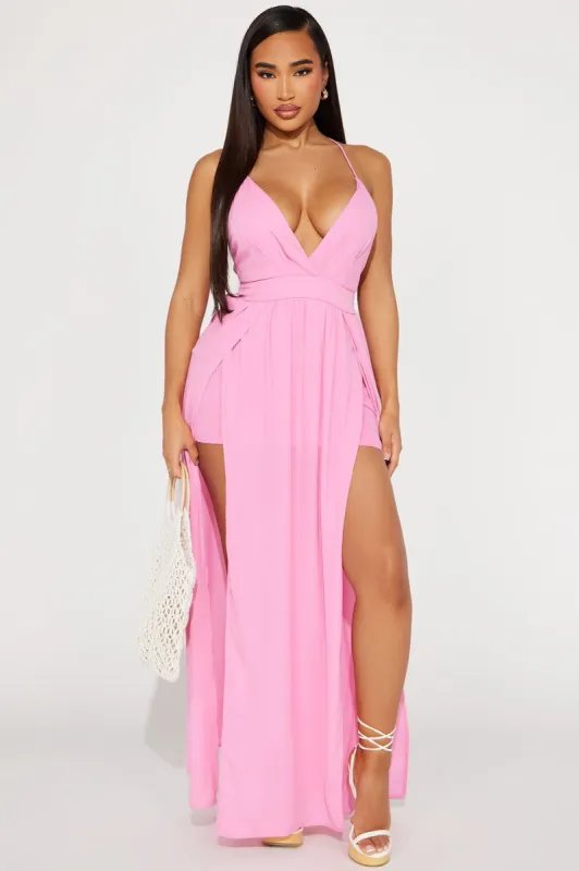 Maddox Maxi Dress - Pink sold by Fashion Nova