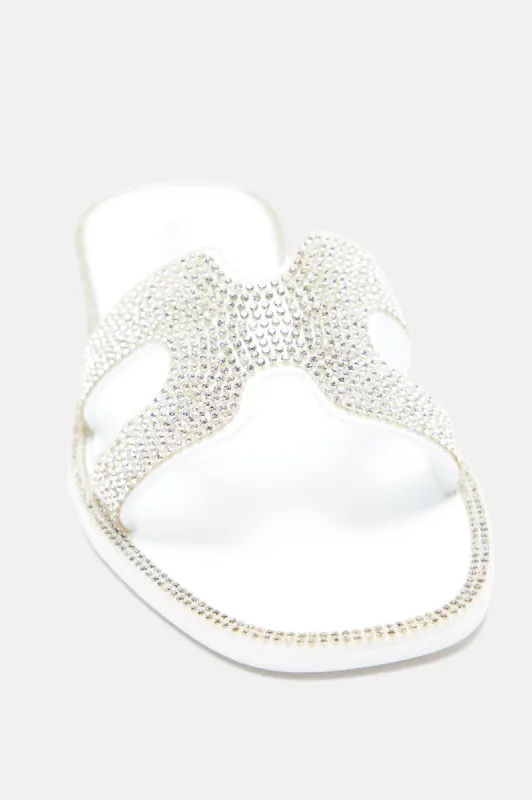 Micro Cross 2 Piece Chain Necklace - Silver sold by Fashion Nova