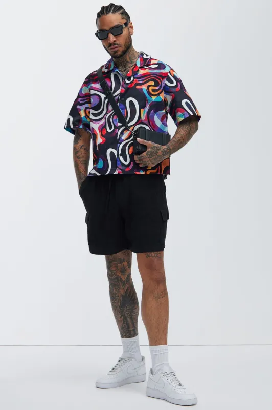 Bellagio Shirt - Multi Color sold by Fashion Nova