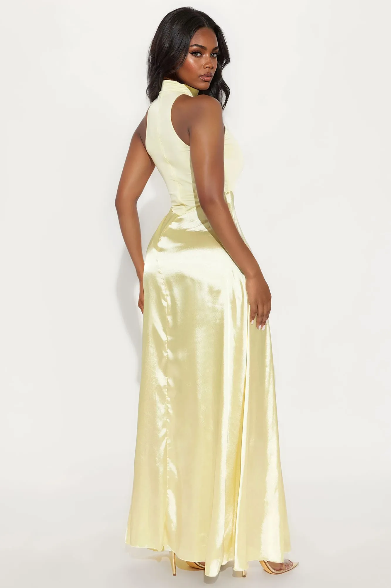Highly Favored Maxi Dress - Butter Yellow sold by Fashion Nova product image thumbnail 3
