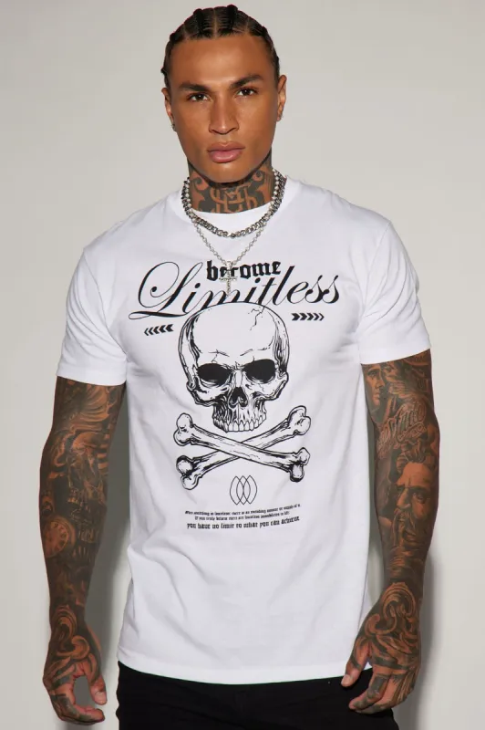 Limitless Forever Short Sleeve Tee - White sold by Fashion Nova