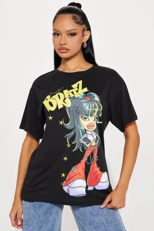 Bratz Jade Graphic Tee - Black sold by Fashion Nova