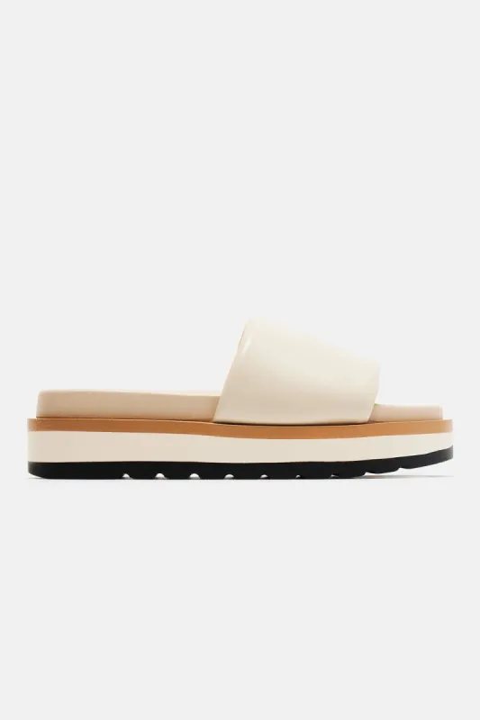 Janisa Platform Sandals - Ivory sold by Fashion Nova