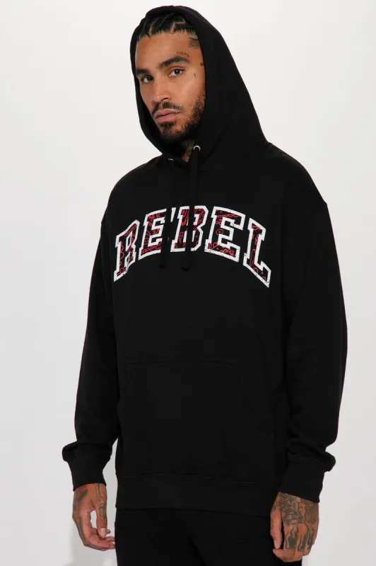 Rebel Paisley Hoodie - Black sold by Fashion Nova