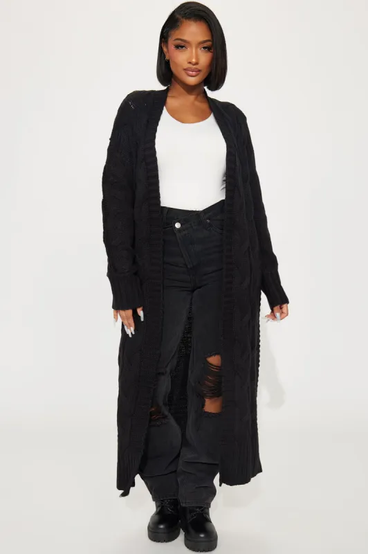 Aneria Cardigan - Black sold by Fashion Nova