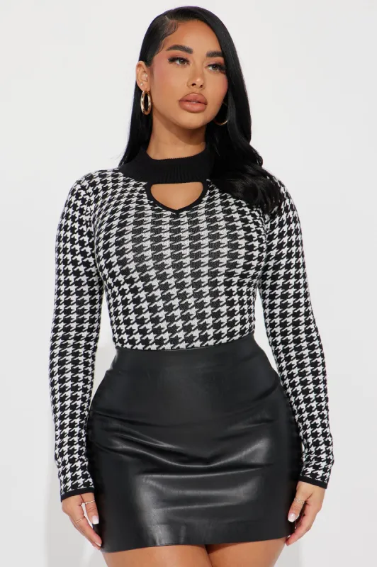 Inayah Sweater Top - Ivory/combo made by Fashion Nova