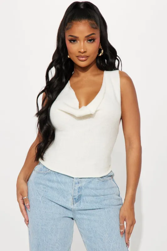 Clarke Sweater Top - Cream sold by Fashion Nova
