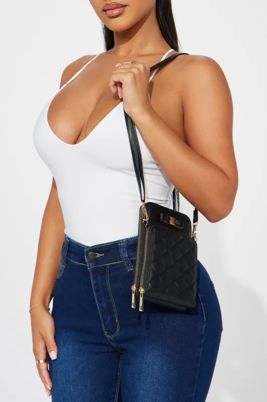 Your Go To Crossbody Wallet - Black sold by Fashion Nova