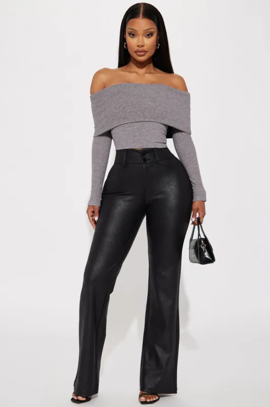 Tammy Trouser Pant - Black sold by Fashion Nova