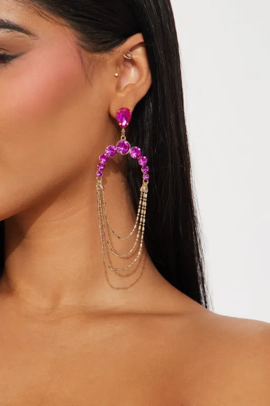 Met Gala Look Earrings - Gold sold by Fashion Nova