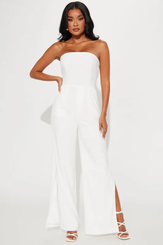 Munira Jumpsuit - White sold by Fashion Nova