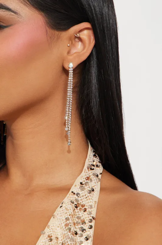 Sitting Pretty Earrings - Gold sold by Fashion Nova