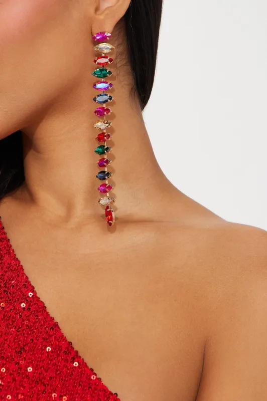 Brand New Look Earrings - Multi Color sold by Fashion Nova