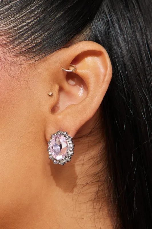 Perfect Moment Earrings - Pink/combo sold by Fashion Nova