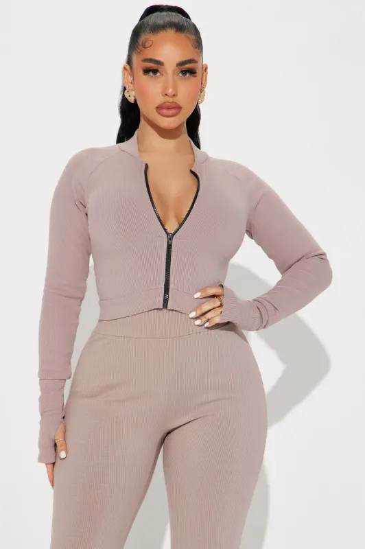 Kendall Snatched Top - Sand sold by Fashion Nova