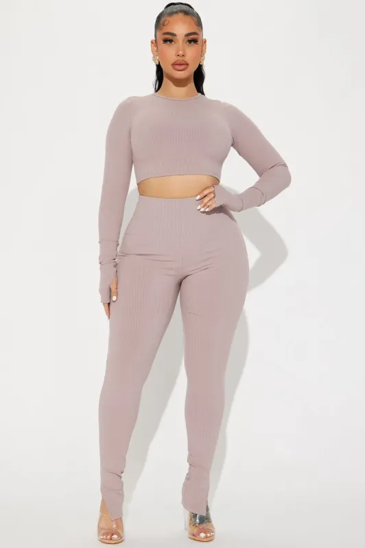 Pia Snatched Pant Set - Sand sold by Fashion Nova