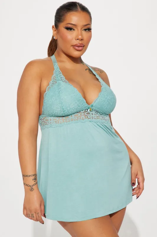 Sleepy Moments PJ Short Set - Sage sold by Fashion Nova