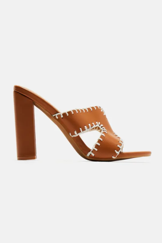 Giovanna Mules - Beige sold by Fashion Nova