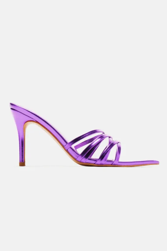 Don't You Just Love Mules - Purple sold by Fashion Nova