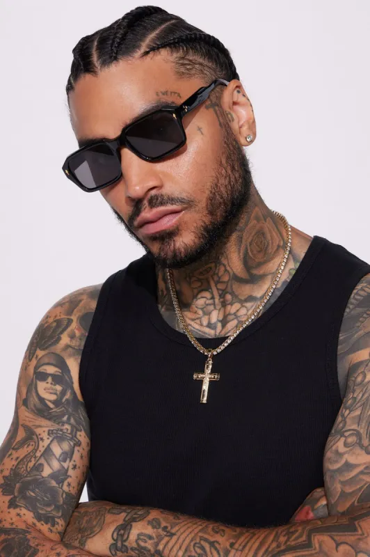 Spot Me Sunglasses - Black sold by Fashion Nova