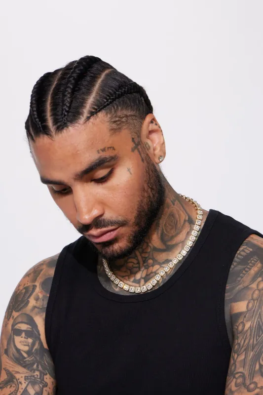 Iced Micro Cluster Chain Necklace - Gold sold by Fashion Nova