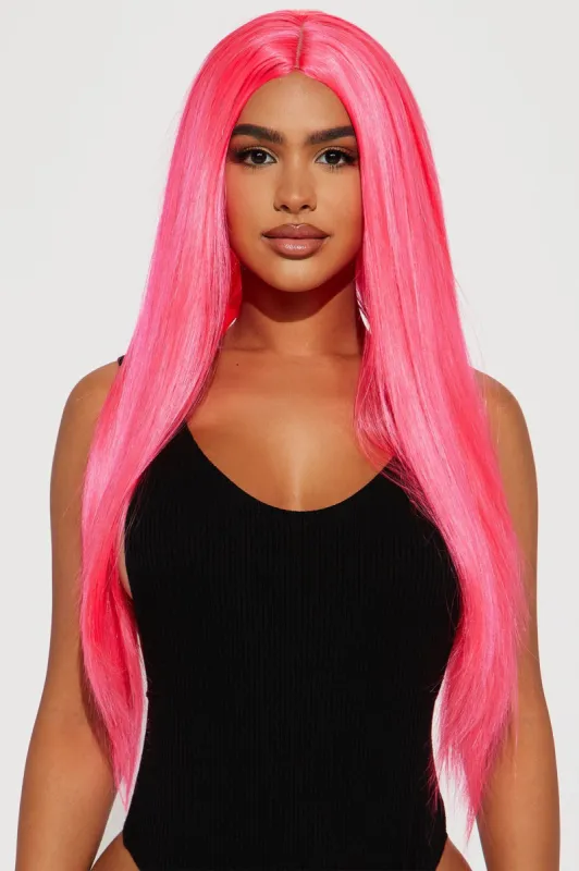Feeling Flirty Costume Wig - Pink sold by Fashion Nova