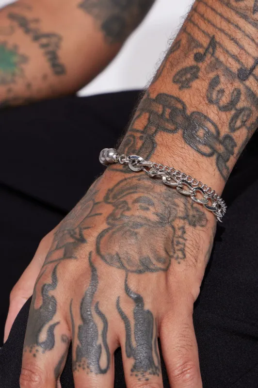 Cold Wrist Bracelet - Silver sold by Fashion Nova
