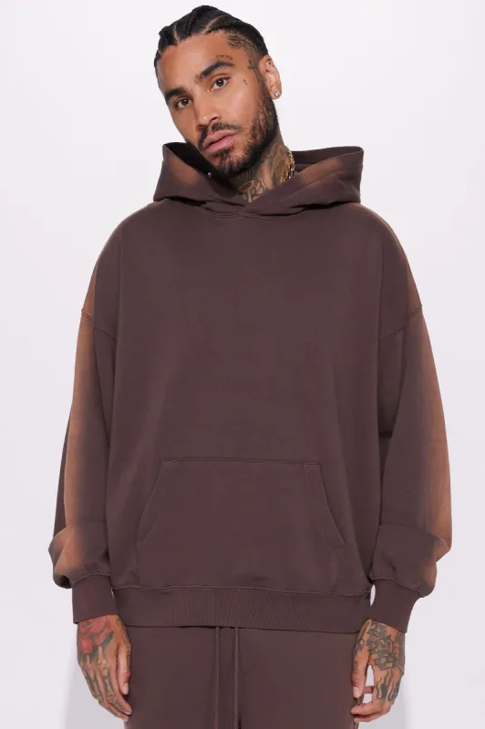 Tyson All You Oversize Hoodie - Brown sold by Fashion Nova