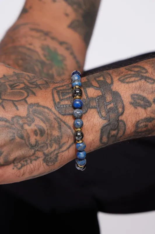 Best Interest Bracelet - Blue/combo sold by Fashion Nova