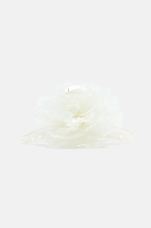 Happiness Blossoms Within Claw Clip - Ivory sold by Fashion Nova