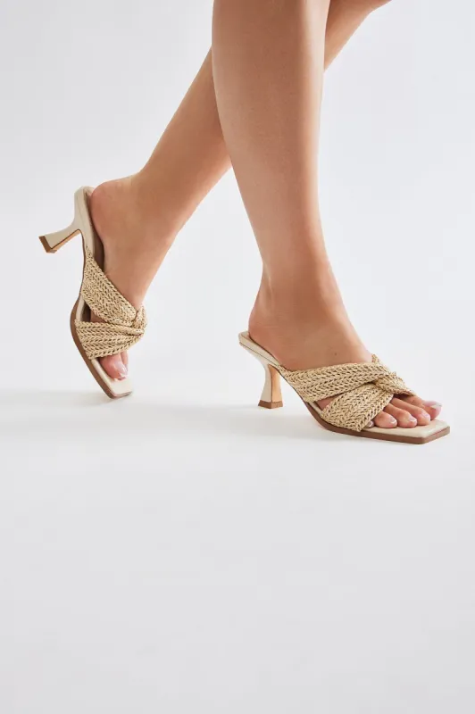 Another Vacation Kitten Heels - Nude sold by Fashion Nova