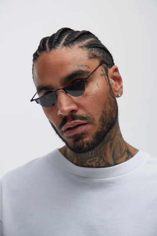 Cabana Club Sunglasses - Black/Smoke sold by Fashion Nova