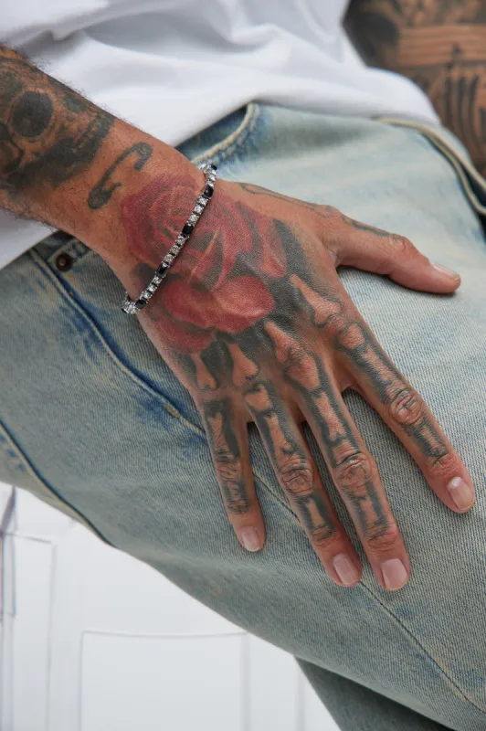 Wylder Tennis Bracelet - Silver made by Fashion Nova