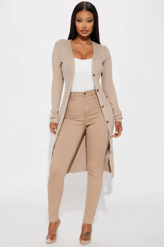 Rissa Cardigan Sweater - Oatmeal sold by Fashion Nova