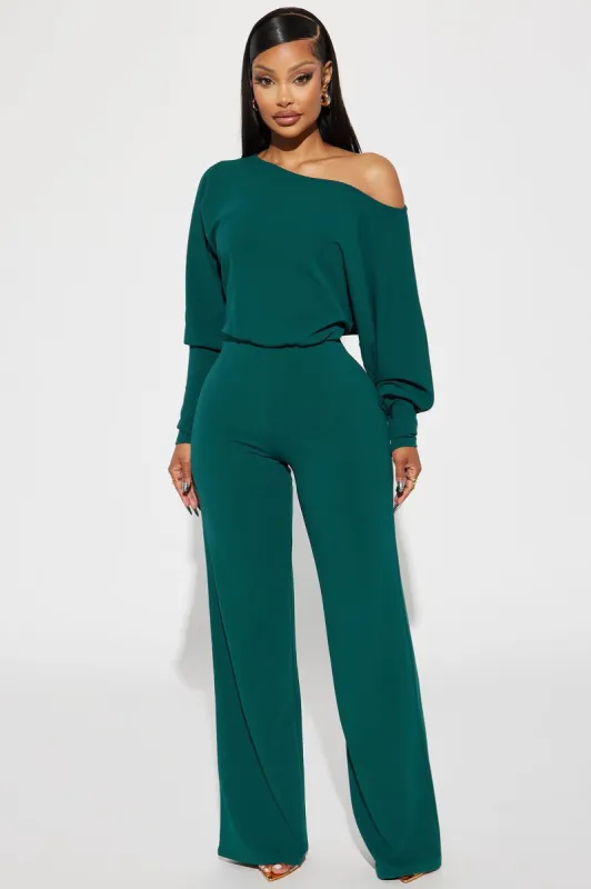Break Free Jumpsuit - Hunter sold by Fashion Nova