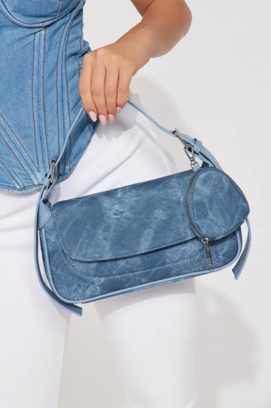 Spend A Coin Handbag - Acid Wash sold by Fashion Nova